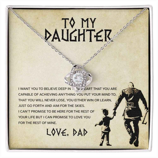 To My Daughter, You Will Never Lose