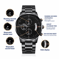 Men's Watch, Be on Your Guard: A Timepiece of Strength and Style