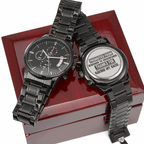 Personalized Groomsmen Watch - From Wingman to Groomsman