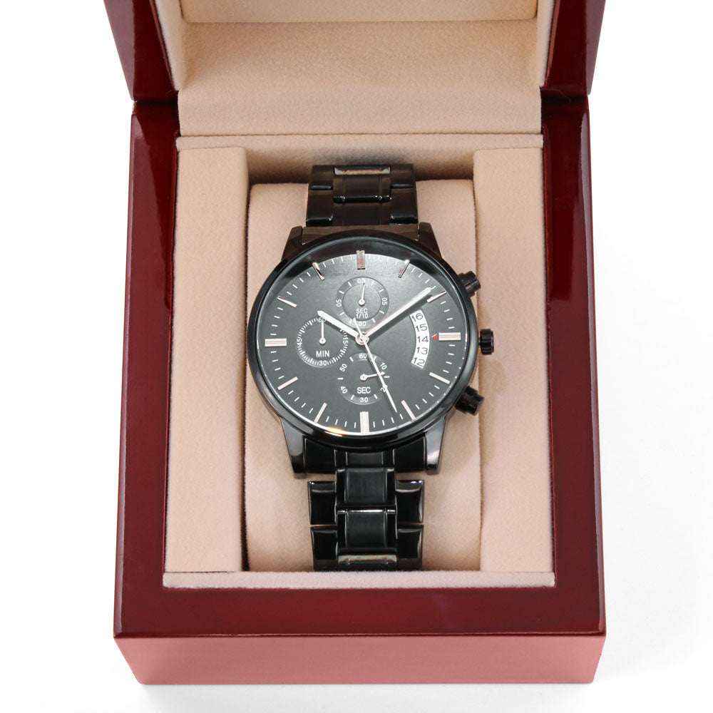 Men's Watch, Be Strong and Courageous, Joshua 1:9