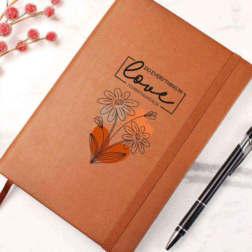 Floral Scripture Love Journal: Your Personal Sanctuary for Thoughts and Faith