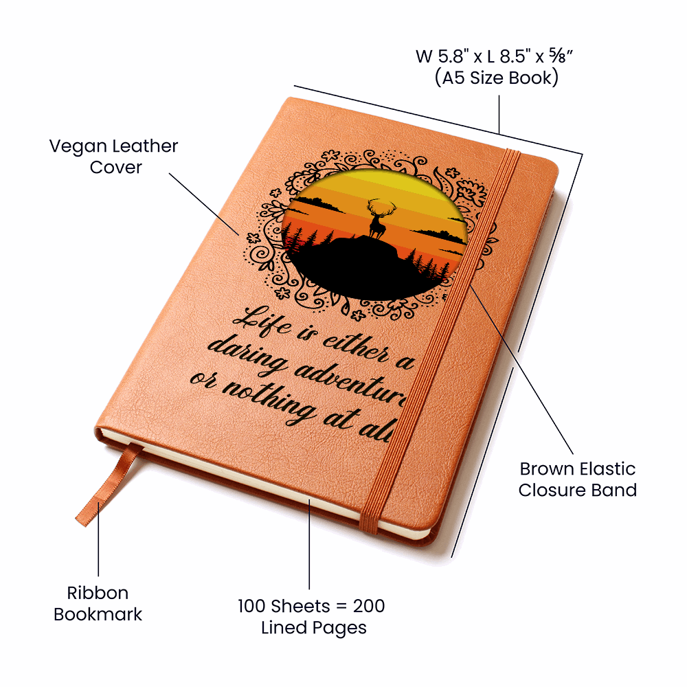 Adventure Seeker Journal – Your Perfect Companion for Thoughtful Reflections and Goal Setting