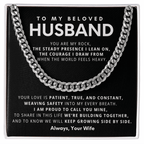 Cuban Link Chain Necklace - Meaningful Gift for Husband | Stainless Steel or Gold
