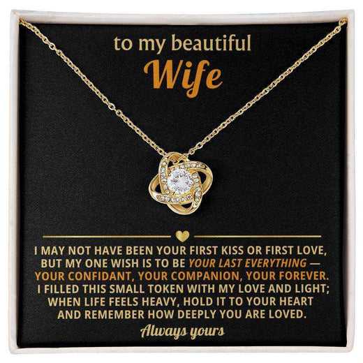 Love Knot Necklace for Wife - A Timeless Symbol of Your Unbreakable Bond