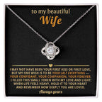 Love Knot Necklace for Wife - A Timeless Symbol of Your Unbreakable Bond