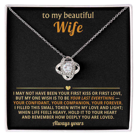 Love Knot Necklace for Wife - A Timeless Symbol of Your Unbreakable Bond