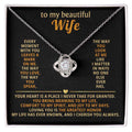 Love Knot Necklace for Wife: A Symbol of Our Unbreakable Bond