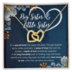 To My Sister Bond Interlocking Necklace Gift Set