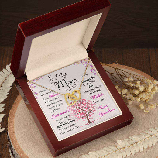 Interlocking Hearts Necklace: A Timeless Gift for My Mom