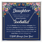 Personalized Name Necklace Gift for Your Daughter – Braver Name Necklace Set