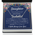 Personalized Name Necklace Gift for Your Daughter – Braver Name Necklace Set