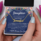Personalized Name Necklace Gift for Your Daughter – Braver Name Necklace Set