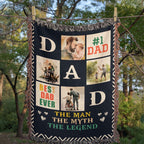 Best Dad Ever Blanket - Personalized Keepsake Gift for Dad
