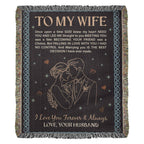 To My Wife - Heirloom Woven Blanket