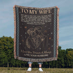 To My Wife - Heirloom Woven Blanket