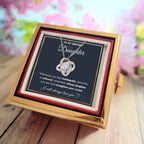 Badass Crown Daughter Birthday Necklace - A Timeless Gift of Love