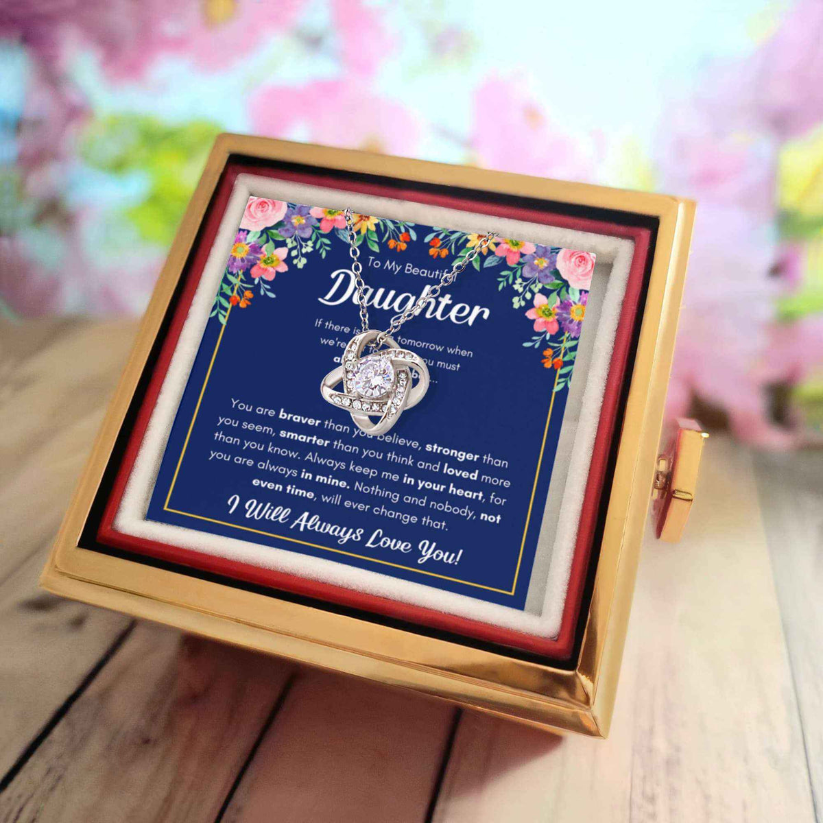 Daughter Birthday Necklace – Celebrate Her Special Day with Timeless Elegance