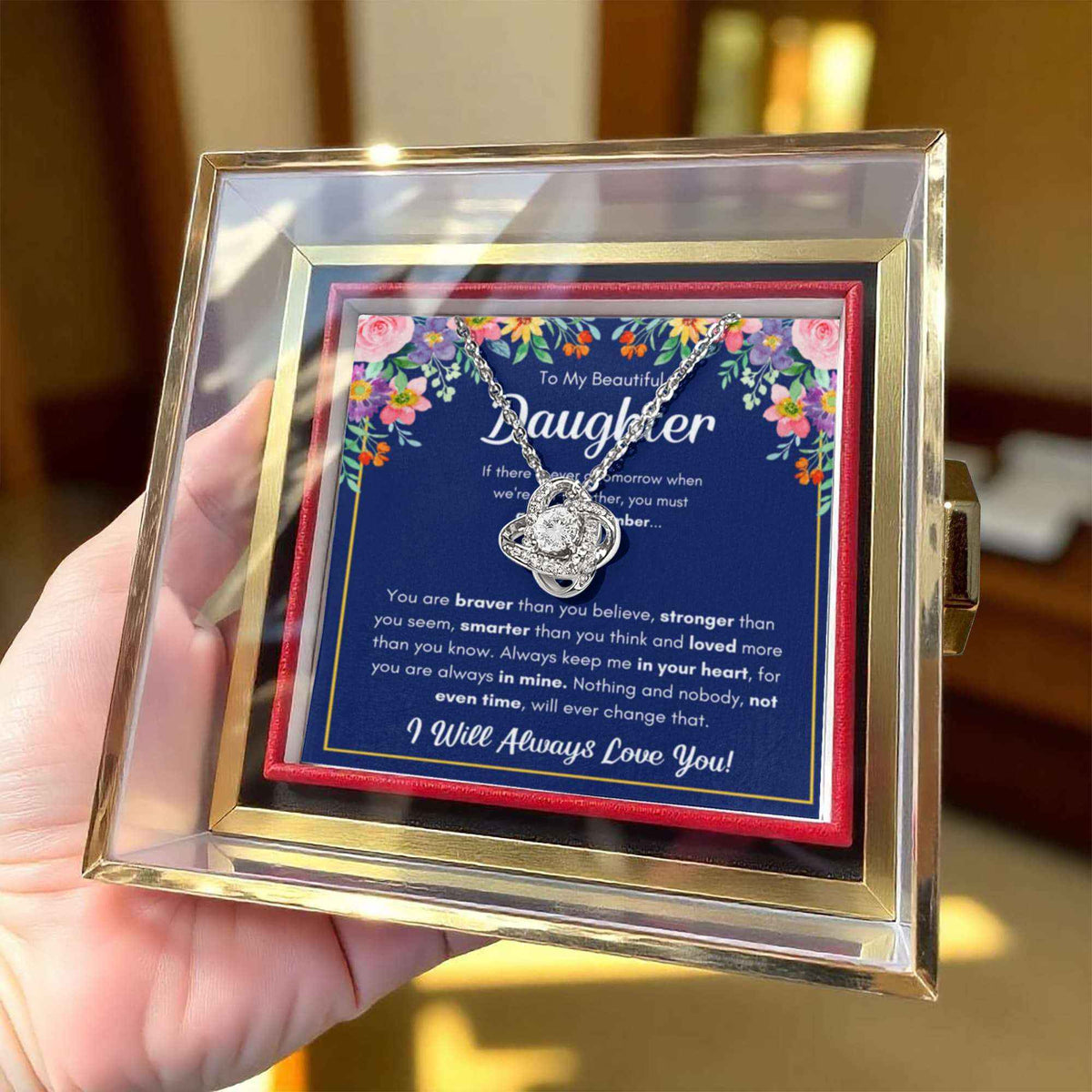Daughter Birthday Necklace – Celebrate Her Special Day with Timeless Elegance