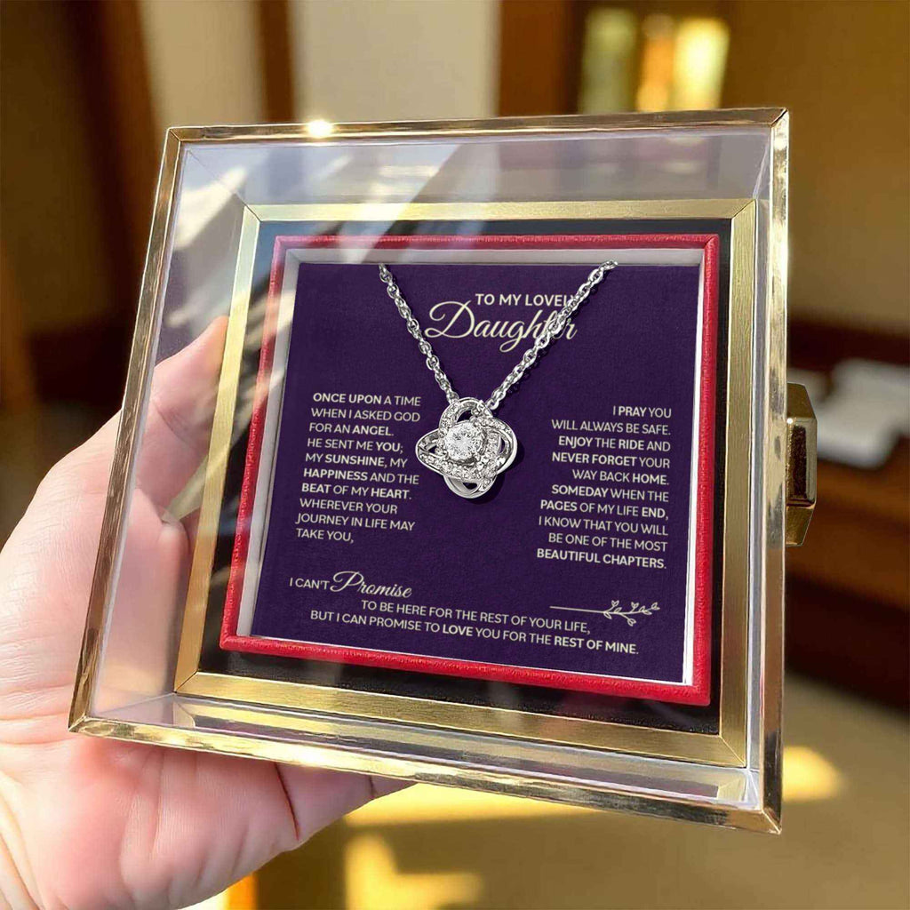 Chapters Cross - Heartfelt Daughter Birthday Necklace with Rose Box