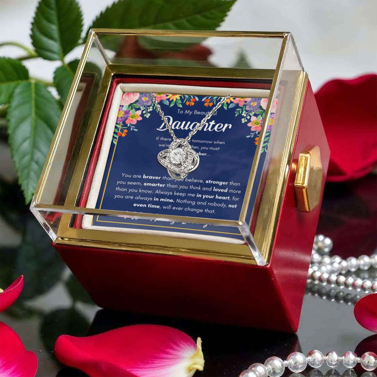 Daughter Birthday Necklace – Celebrate Her Special Day with Timeless Elegance