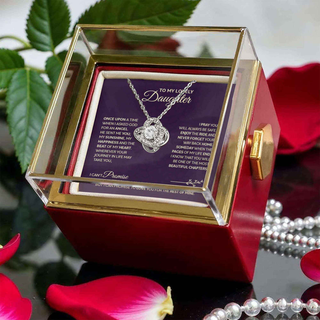 Chapters Cross - Heartfelt Daughter Birthday Necklace with Rose Box