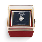 Badass Crown Daughter Birthday Necklace - A Timeless Gift of Love