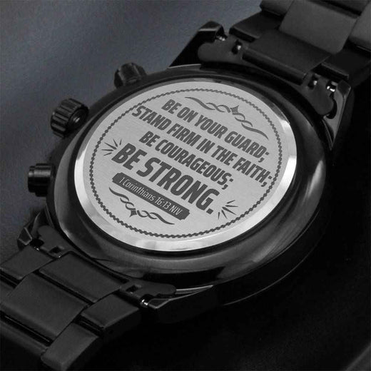Men's Watch, Be on Your Guard: A Timepiece of Strength and Style