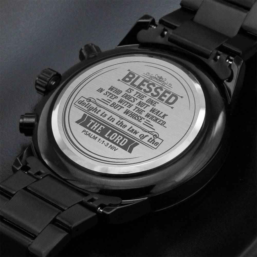 Men's Watch, Blessed is the One, Psalm 1:1-3 NIV
