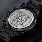 Men's Watch, I Have Hidden Your Word – A Timeless Reminder of Faith and Style