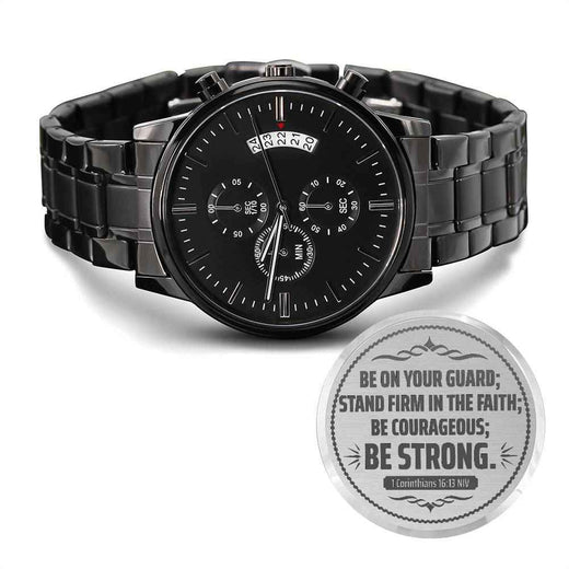 Men's Watch, Be on Your Guard: A Timepiece of Strength and Style