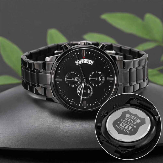 Men's Engraved Watch Gift - Personalized Luxury Timepiece for Every Occasion