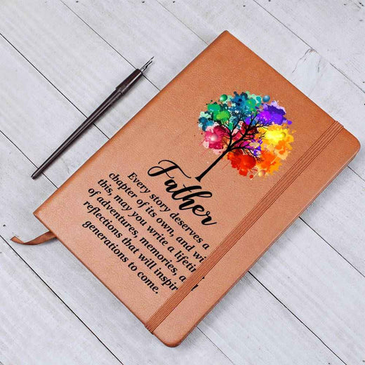 Father's Legacy Journal – A Treasured Tree of Life Notebook for Reflection and Organization
