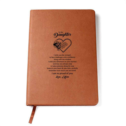 To My Daughter Butterfly Journal: A Heartfelt Keepsake for Memories and Dreams
