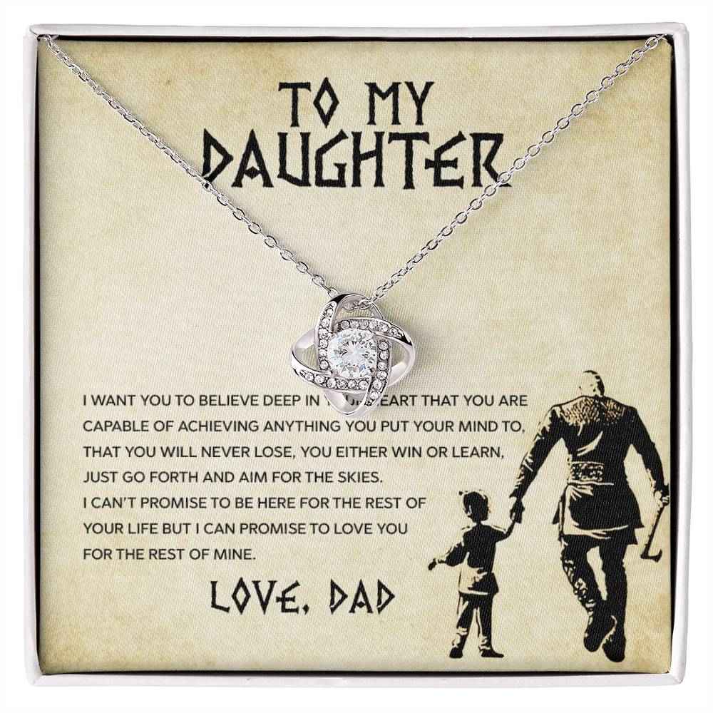 To My Daughter, You Will Never Lose