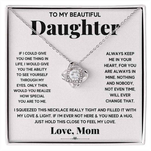 Love Knot Necklace for Daughter - A Symbol of Unbreakable Bond