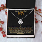 Love Knot Necklace for Wife - A Timeless Symbol of Your Unbreakable Bond
