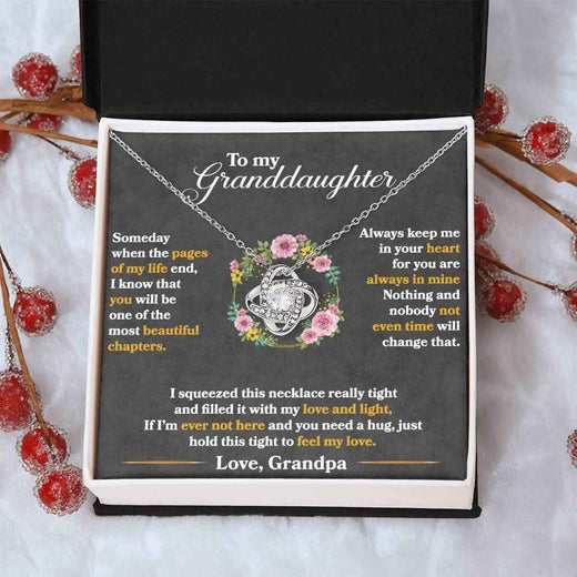 Love Knot Necklace for Granddaughter: A Symbol of Unbreakable Bonds
