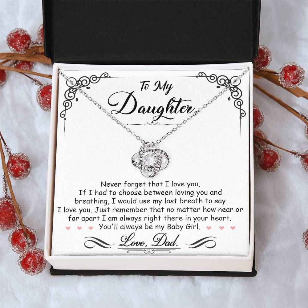 To My Daughter, I'm Always Right Here In Your Heart