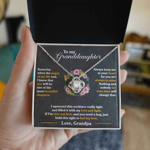 Love Knot Necklace for Granddaughter: A Symbol of Unbreakable Bonds