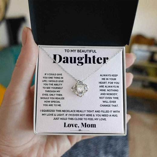 Love Knot Necklace for Daughter - A Symbol of Unbreakable Bond