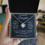 Love Knot Necklace for Daughter - A Heartfelt Gift She'll Treasure Forever