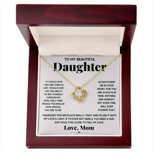 Love Knot Necklace for Daughter - A Symbol of Unbreakable Bond