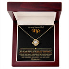 Love Knot Necklace for Wife - A Timeless Symbol of Your Unbreakable Bond