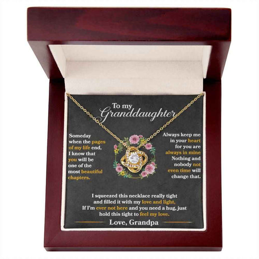 Love Knot Necklace for Granddaughter: A Symbol of Unbreakable Bonds
