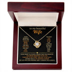 Love Knot Necklace for Wife: A Symbol of Our Unbreakable Bond