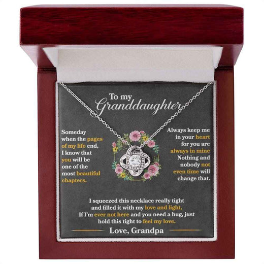 Love Knot Necklace for Granddaughter: A Symbol of Unbreakable Bonds