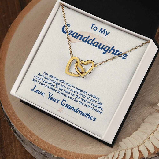 Interlocking Hearts Necklace for Granddaughter: A Timeless Gift of Love
