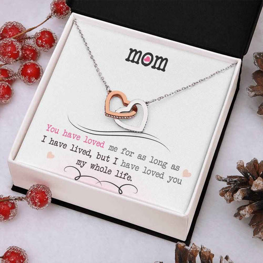 Hearts Necklace Gift for Mom - A Timeless Symbol of Love