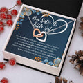 To My Sister Bond Interlocking Necklace Gift Set