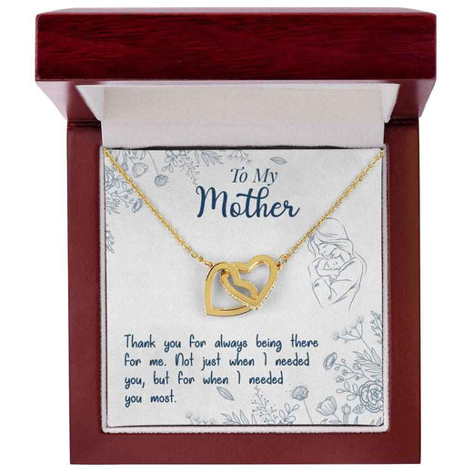 Interlocking Hearts Necklace For Mother – A Timeless Expression of Love